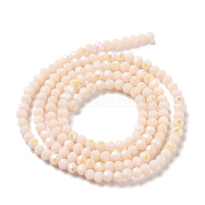 Непрозрачное стекло бисер нитей EGLA-A035-P3mm-L05-1