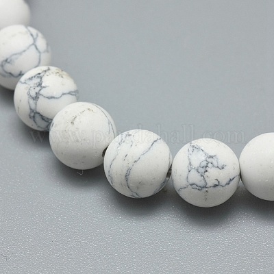 Браслеты из синтетической бирюзовой яшмы с бусинами BJEW-K212-B-009-1