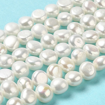 Нити из натурального культивированного пресноводного жемчуга PEAR-E017-14-1