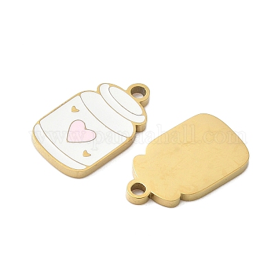 Подвески из нержавеющей стали 304 с эмалью STAS-G360-04G-02-1