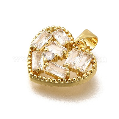 Стойки обшивки латунь микро проложить Циркон подвеску KK-L226-001G-04-1