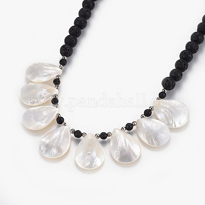 Колье в форме спирали NJEW-JN02315-1