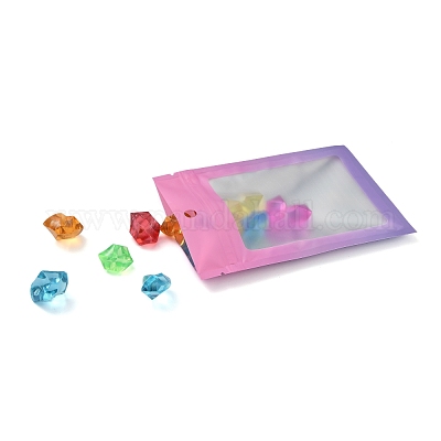 Пластиковая сумка с замком на молнии OPP-H001-01B-08-1