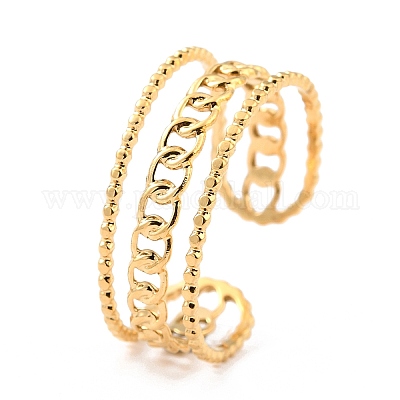 Ионное покрытие (ip) кольца из нержавеющей стали 304 X-RJEW-L102-07G-1