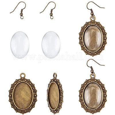 DIY серьги решений DIY-PH0025-76-WH-1