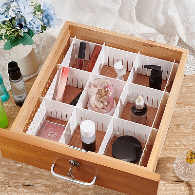 Регулируемый органайзер для ящиков с фиксированной пряжкой DIY-WH0530-75-1