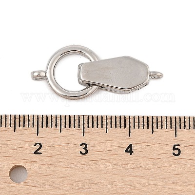 Латунь раз по сравнению с застежками KK-L223-015P-1