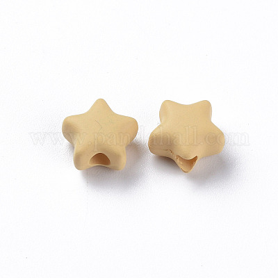 Лакированные бусины из акрила  MACR-S373-45-O07-1