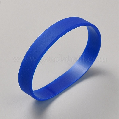 Браслет из силиконового шнура с надписью BJEW-WH20004-02D-1