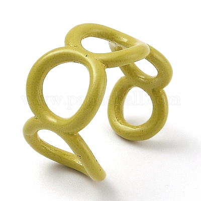 Манжеты из сплава с эмалью RJEW-H539-07A-1