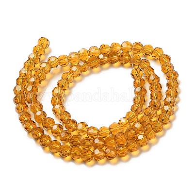 Прозрачные стеклянные бусины EGLA-A035-T4mm-D04-1