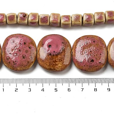 Фарфора ручной работы бисер нитей&nbsp;PORC-B002-19E-1