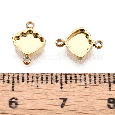 Оправы для кабошонов из нержавеющей стали 304 STAS-N115-31G-1