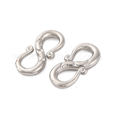 Стойки обшивки латунь крючком и S-крючок застежки KK-Z070-38B-P-1