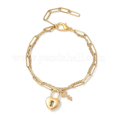 Многослойные браслеты из нержавеющей стали 304 BJEW-JB12241-02-1