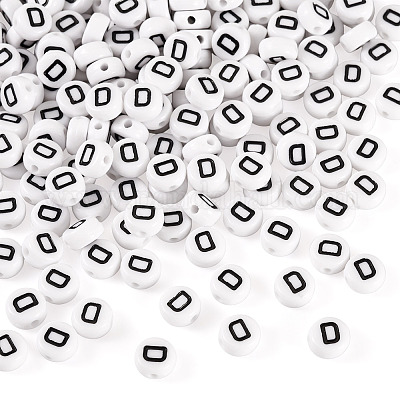 500шт акриловые бусины&nbsp;SACR-TA0001-55D-1