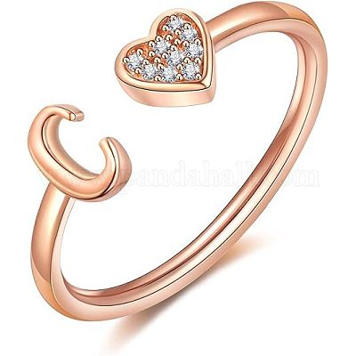 Регулируемые латунные кольца из манжеты из горного хрусталя FS-WG29D83-51-1