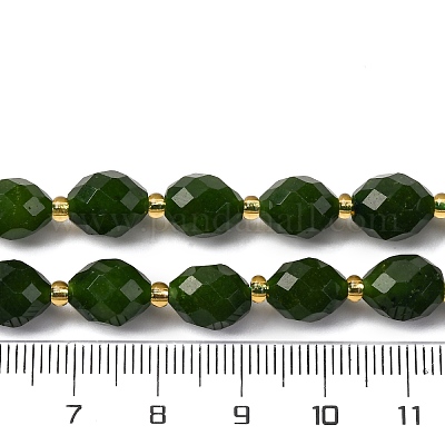 Бусины из натурального белого нефрита G-D305-B01-01M-1