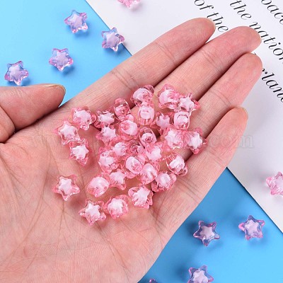 Прозрачные акриловые бусины TACR-S152-01A-703-1