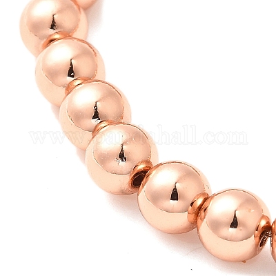 Гальванические нити синтетических магнитных гематитовых бусин G-L613-F01-01B-1