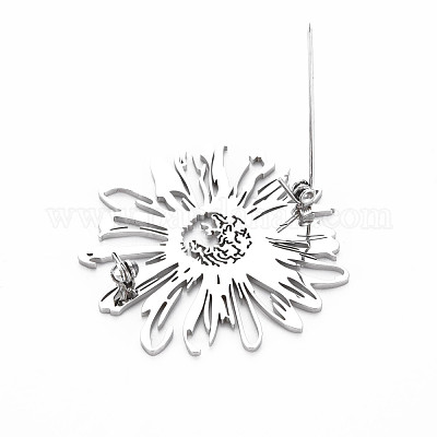 Брошь цветок JEWB-N007-014P-FF-1