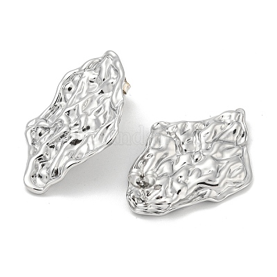 Серьги-гвоздики из нержавеющей стали 304 EJEW-R157-09P-1