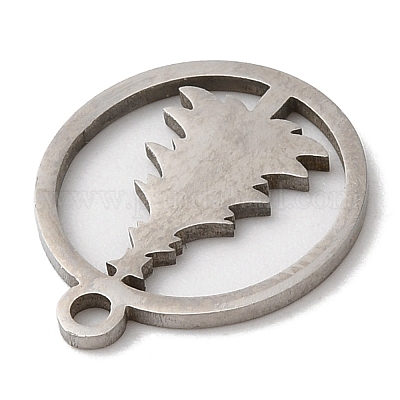 Не тускнеющие рождественские подвески из нержавеющей стали 201 X-STAS-D053-03P-1