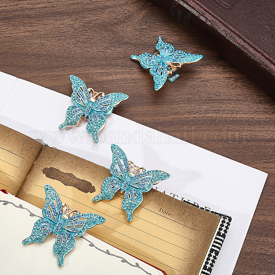 Зажим для книги из сплава AJEW-WH20072-52D-1