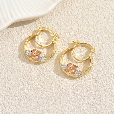 Серьги сплава обручем SF7606-1