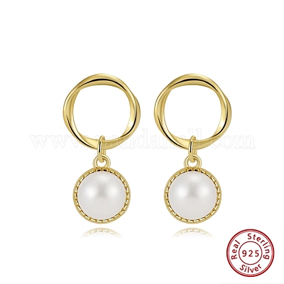 925 серебро стерлингового серебра EJEW-D326-01G-1