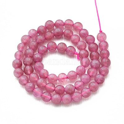 Природного кварца нитей бисера&nbsp;G-N355-6mm-70-1