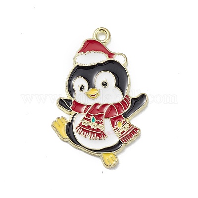 Подвески из сплава в рождественском стиле PALLOY-O108-01LG-04-1