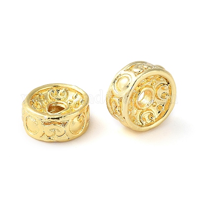 Стойки обшивки латунные бусины KK-M269-03G-1