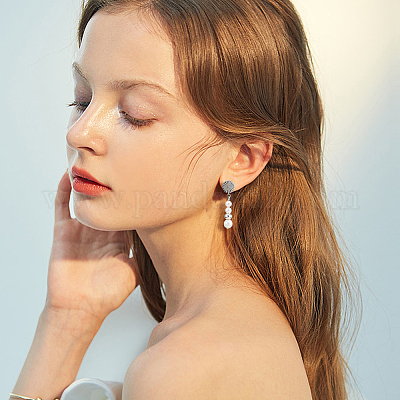 20 пара 2-х цветных сережек-гвоздиков из нержавеющей стали 304 STAS-HY0001-44-1