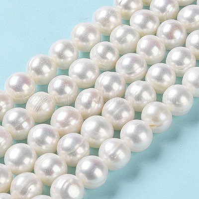 Нити из натурального культивированного пресноводного жемчуга PEAR-E018-03-1