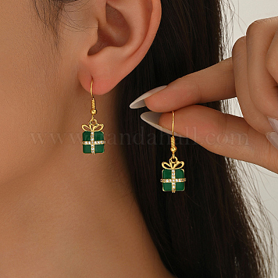 Латунь болтающийся серьги XP1117-1-1