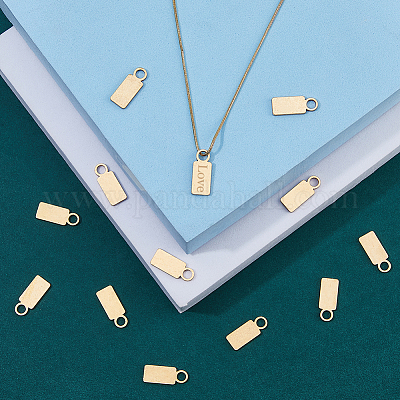 50шт латунные подвески KK-DC0004-21-1