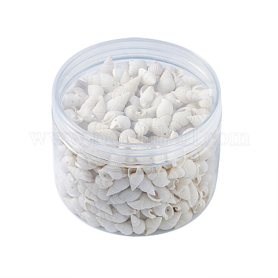 Натуральные бусины из ракушек-трубочек BSHE-KS0001-01-1