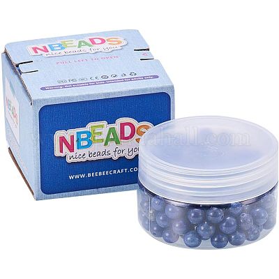 Природный лазурит бисером G-NB0001-03-1