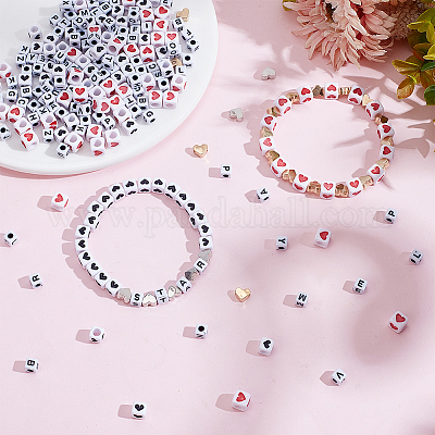 Наборы непрозрачных акриловых бусин SACR-WR0001-02-1