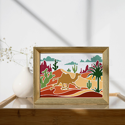 1 шт. трафареты для рисования домашних животных DIY-MA0004-78A-1