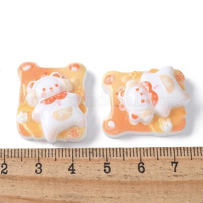 Непрозрачные кабошоны из смолы RESI-Z033-04-1