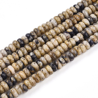 Натуральный кунжут яшма / киви нитки бусины яшмы G-T140-84-1