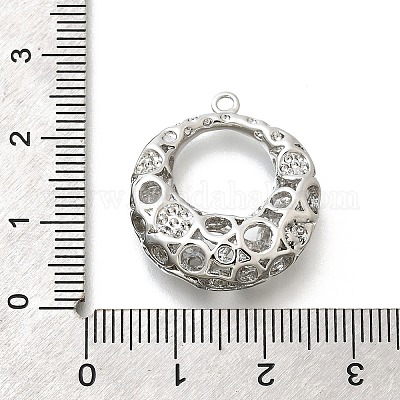 Латунь с подвесками из фианита KK-E792-10P-1