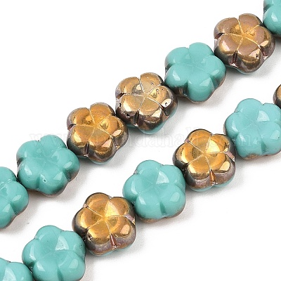 Чешские прессованные стеклянные бусины GLAA-I061-23C-1