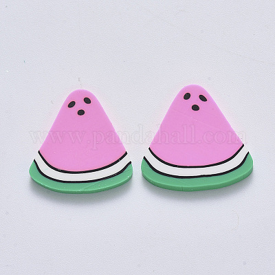 Кабошоны из полимерной глины ручной работы CLAY-R084-10B-1