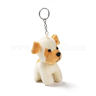 Мягкая плюшевая игрушка из полипропилена с рисунком из хлопка HJEW-K043-06-1