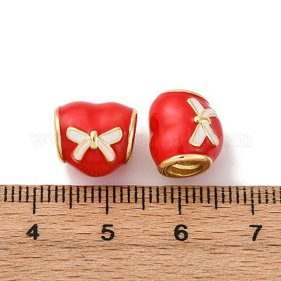 Латунь эмаль европейские шарики KK-Q098-34G-1