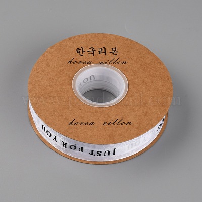 Полиэстер органза ленты ORIB-WH0002-04B-1