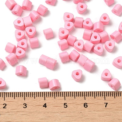 Запекание расписной стеклянной бусины SEED-H002-K-D307-1